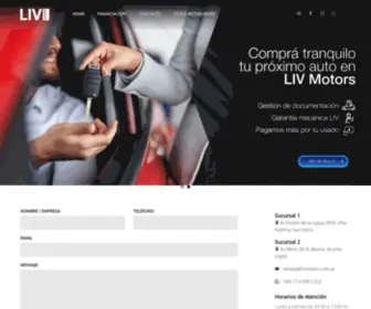 LivMotors.com.ar(LIV Motors) Screenshot