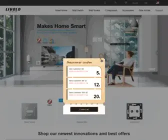 Livolo.com(Livolo is known around the world as a leader in smart home devices that inc) Screenshot