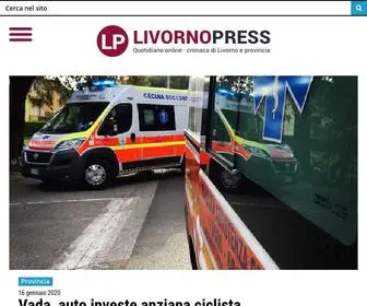 Livornopress.it(Notizie Livorno) Screenshot