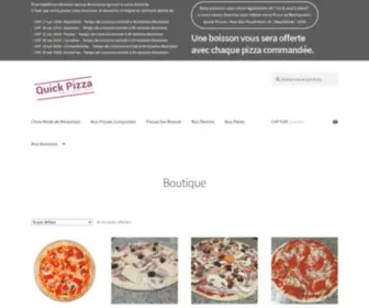 Livraison-Quickpizza.com(QUICK PIZZA NEUCHATEL) Screenshot