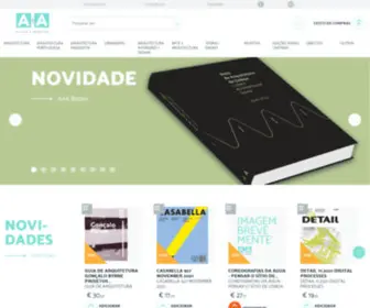 Livrariaamaisa.pt(Livraria A+A) Screenshot