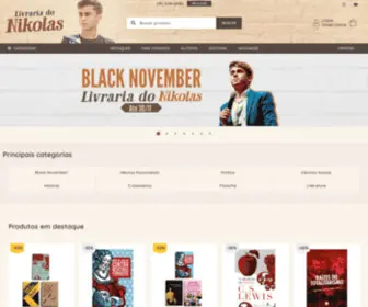 Livrariadonikolas.com(Livraria do Nikolas) Screenshot
