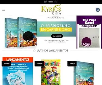 Livrariakyrios.com.br(Livraria Kyrios) Screenshot