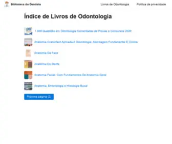 Livrariaodontosites.com.br(Livrariaodontosites) Screenshot