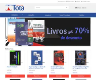 Livrariatota.com.br(Livraria e Editora Tota) Screenshot