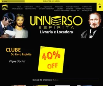 Livrariauniversoespirita.com.br(Livrariauniversoespirita) Screenshot