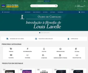 Livrariavistapatria.com.br(Livraria) Screenshot