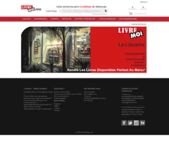 Livremoi.com(Bienvenue sur LivreMoi) Screenshot