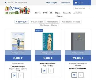 Livresenfamille.fr(La librairie pour toute la famille) Screenshot