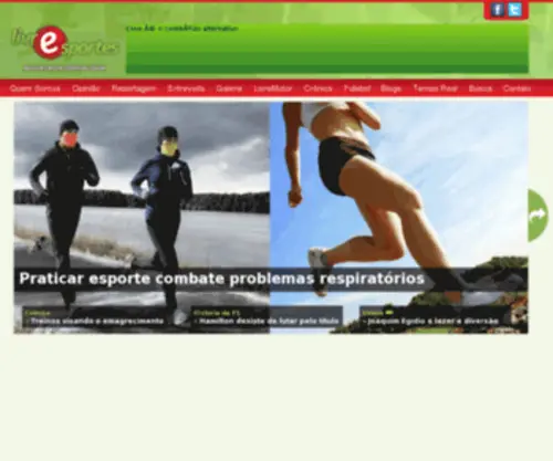 Livresportes.com.br(Dit domein kan te koop zijn) Screenshot