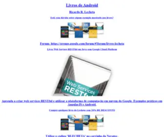 Livroandroid.com.br(Google Android) Screenshot