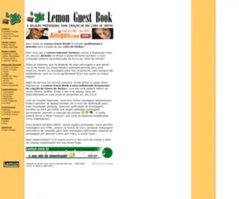Livrodevisitas.com.br(Lemon Guest Book) Screenshot
