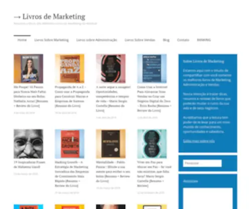 Livrosdemarketing.com.br(→ Livros de Marketing) Screenshot