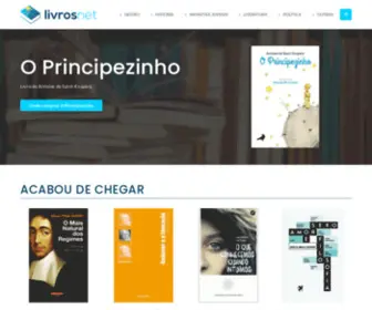 Livrosnet.com(Portal de Internet sobre Livros em Portugal) Screenshot