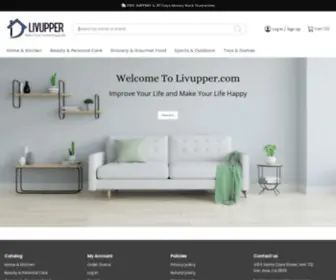 Livupper.com(We aim to provide high) Screenshot