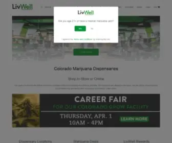 LivWell.com(Cannabis News & Information) Screenshot
