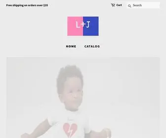 Livyplusjr.com(Children's Clothing Boutique) Screenshot