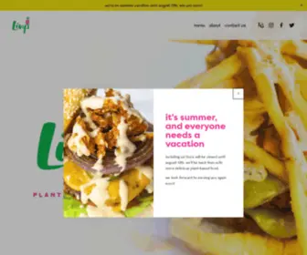 Livysplantbased.com(Livy's Plant Based) Screenshot