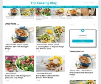 Livz6.online(The Cooking Blog) Screenshot