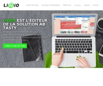 Liwio.com(Liwio, éditeur d'AB Tasty) Screenshot