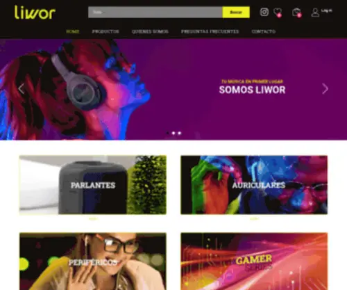 Liwor.com.ar(Technology Store) Screenshot