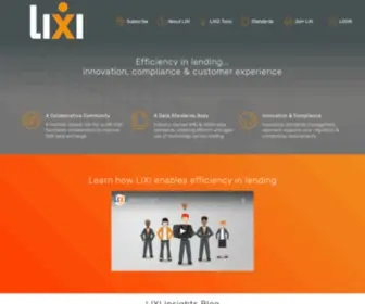 Lixi.org.au(Home) Screenshot