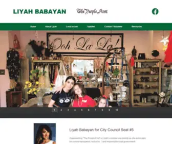 Liyahbabayan.com(The People First) Screenshot