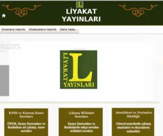 Liyakatyayinlari.com(Liyakat Yayınları) Screenshot