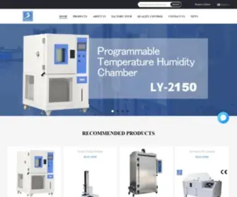 Liyi-Tech.com(Quality Temperature Humidity Test Chamber & Industrial Oven factory from China) Screenshot