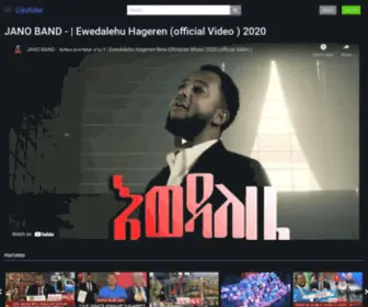 Liyutube.com(Ethiopian Video Site) Screenshot