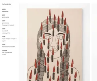 Liz-Hernandez.com(Hernández) Screenshot