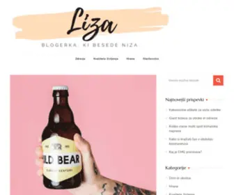Liza.si(LIZA PERLE NIZA) Screenshot