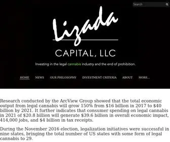 Lizadacapital.com(My Site) Screenshot