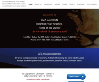 Lizajackson.org(Liza Jackson Preparatory School) Screenshot