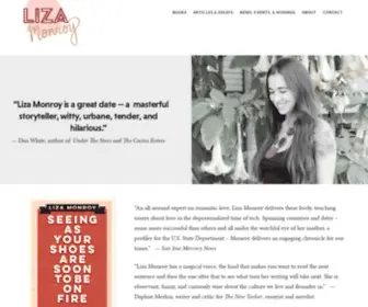 Lizamonroy.com(Liza Monroy) Screenshot