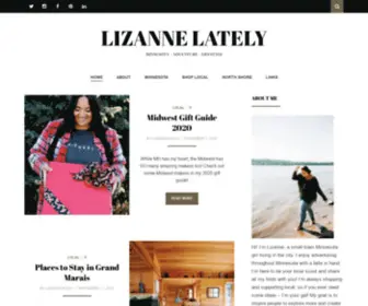 Lizannelately.com(Minnesota) Screenshot