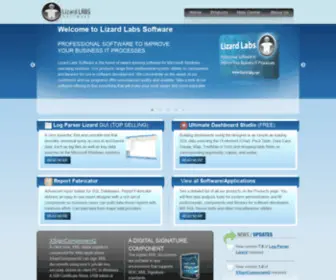 Lizard-Labs.net(Lizard Labs Software brings you Professional System Utilities for Microsoft Windows) Screenshot