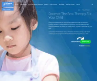 Lizardcentre.com(Autism Early Intervention) Screenshot