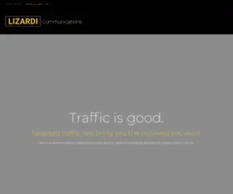 Lizardicommunications.com(Web Design & Development Agency) Screenshot