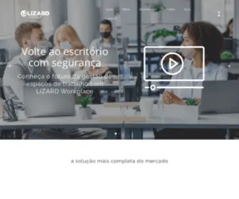 Lizardmeetings.com.br(LIZARD Workplace) Screenshot