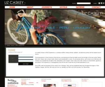 Lizcaskey.com(Liz Caskey Culinary &amp; Wine Experiences) Screenshot