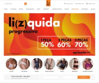 Liz.com.br(Liz Lingerie) Screenshot