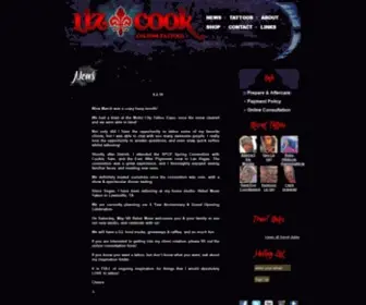 Lizcooktattoos.com(Liz Cook Tattoo) Screenshot