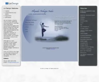 Lizdesign.com(Web design) Screenshot