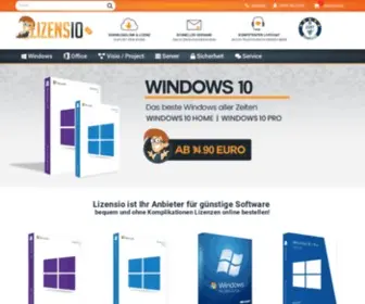 Lizensio.de(Günstige Software auf Lizensio) Screenshot