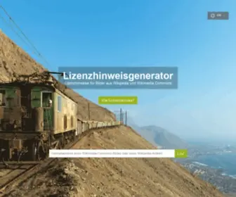 Lizenzhinweisgenerator.de(Lizenzhinweisgenerator) Screenshot
