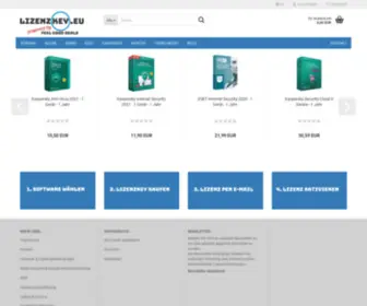 Lizenzkey.eu(Bei uns erhalten Sie original EU Keys zu günstigen Preisen) Screenshot