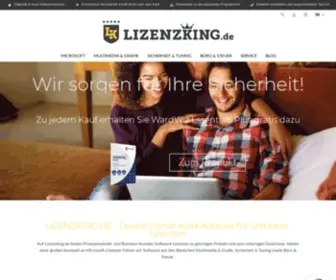 Lizenzking.de(Software-Lizenzen zu Top-Preisen) Screenshot