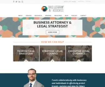 Lizerbramlaw.com(Trademark & Business Law) Screenshot