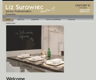 Lizhomes.ca(Liz Surowiec) Screenshot